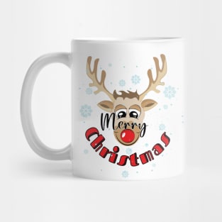 Reindeer Merry Christmas Mug